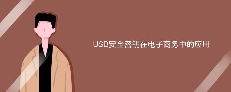 USB安全密钥在电子商务中的应用